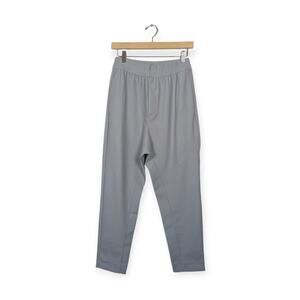 Zara Dress Pants S Light Blue High Rise Tapered Tailored Workwear